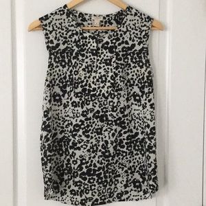 J. Crew Leopard Print Top